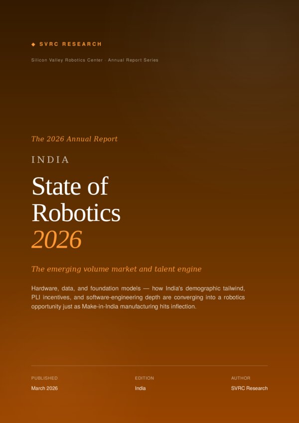 State of Robotics India 2026 cover